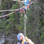 Deploying the Norwegan Reeve from the Kootenay High Line System