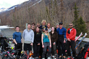 Glaciology and Glacier Travel Class at Eklutna Lake