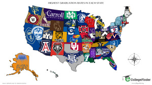 Update: eCollegeFinder has announced its online list of accredited colleges and universities with the highest graduation rates by state. Alaska Pacific University has come out on top in the state of Alaska! Read more!