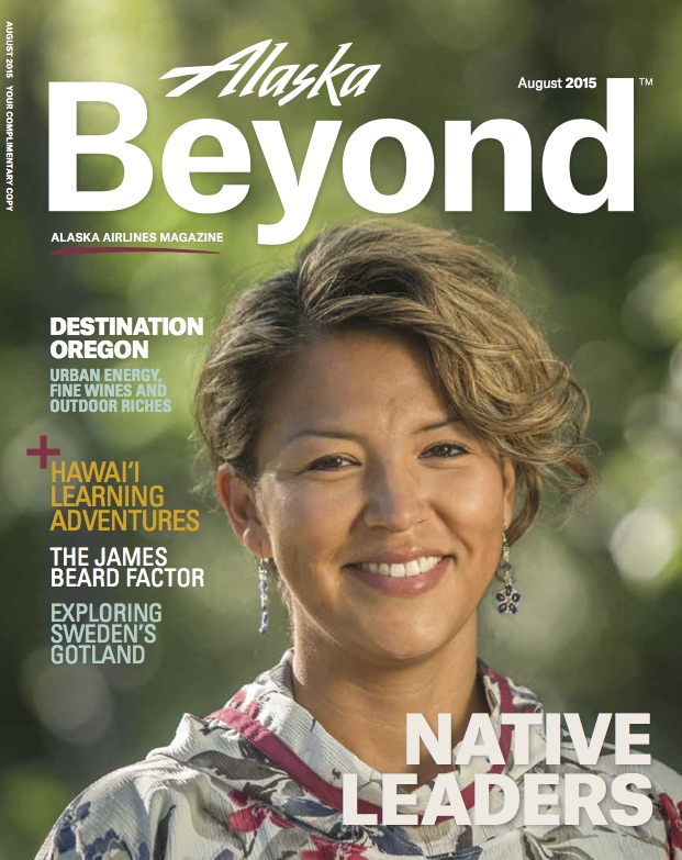 APU Alumna Jennifer John featured on the cover of Alaska Beyond