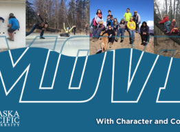 MOVE with Character and Conviction. Photo collage of active kids.