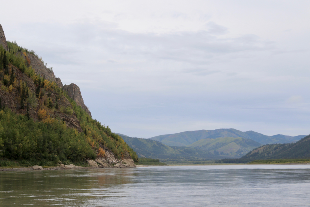 View along the Yukon River.