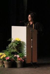 Kaili Martin graduation photo