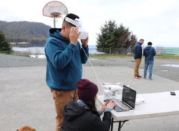 FAST Lab Uses Drones, Community Outreach in Collaboration with Nanwalek village