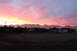 Sunrise in Anchorage