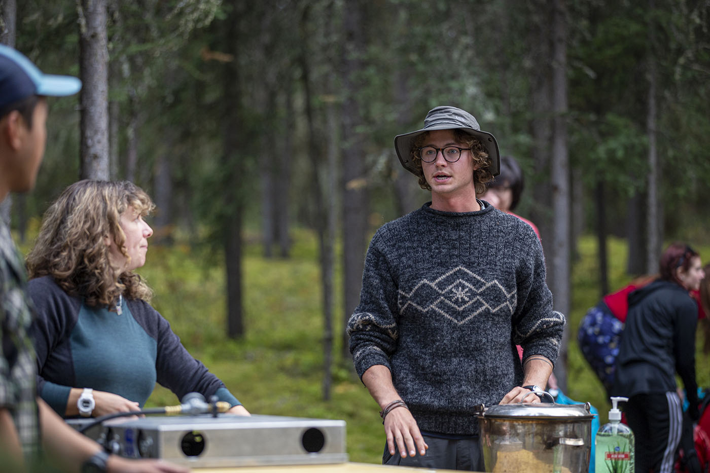 Students embark on a 10-day trip down the Yukon river starting in Eagle Alaska, along the Canadian border, to Circle Alaska, 160 miles away from Fairbanks, AK.