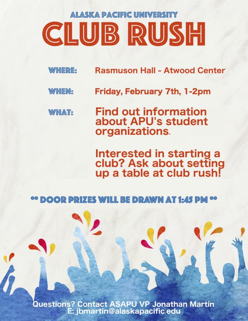 Club Rush Alaska Pacific University