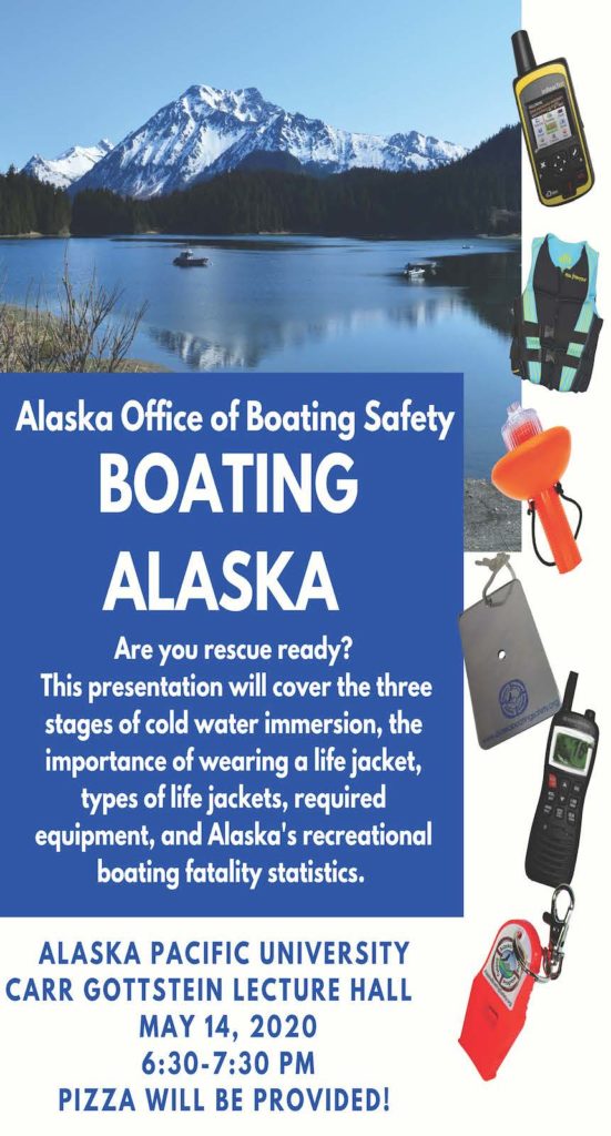 Boating Alaska Flyer APU Lecture Hall