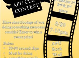CANCELED – APU Clip Contest Featured Image
