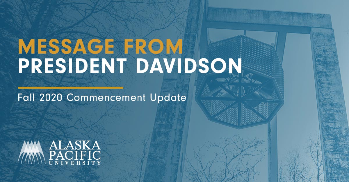 Message from President Davidson - Graphic