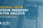 Message from Hilton Hallock - updated Covid protocol