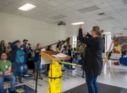 Alaska Pacific University hosts ribbon-cutting ceremony for new life jacket loaner station Featured Image