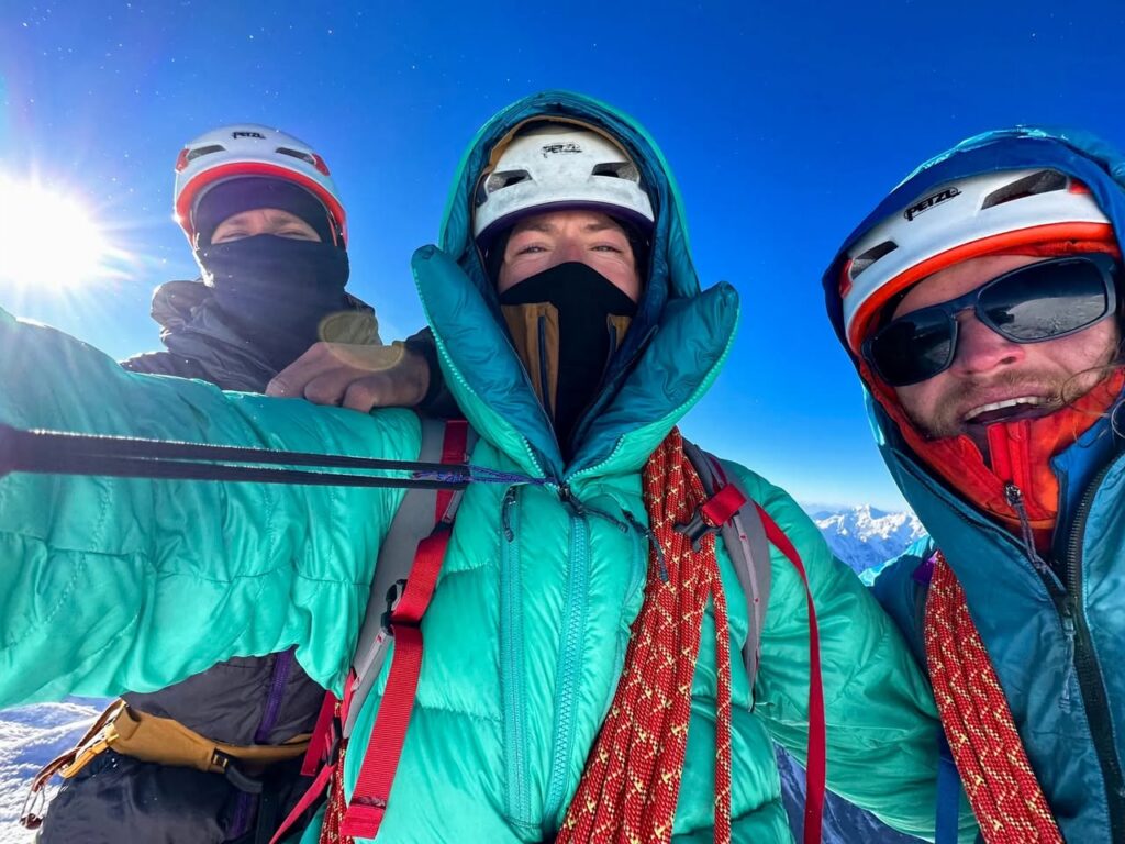 Franzen team of climbers