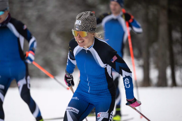Earnhart at xc ski race