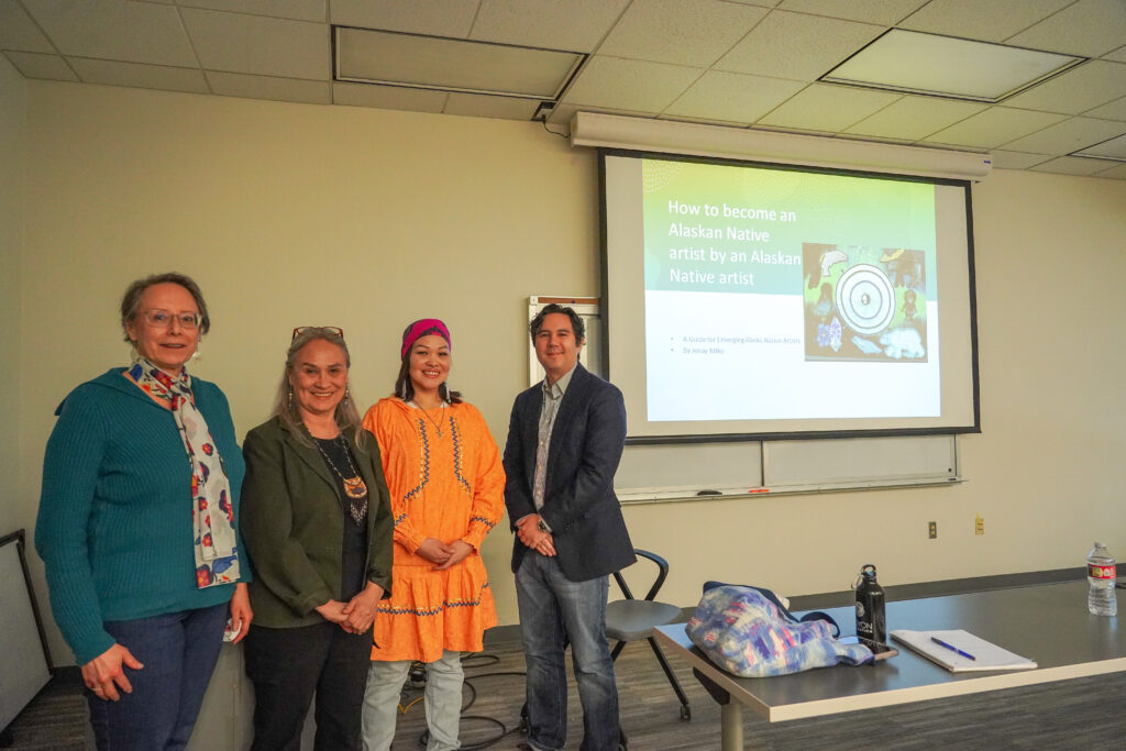 Student presenting their Senior Project