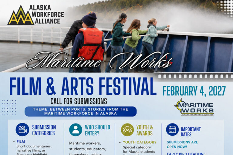 Maritime Works Film & Arts Festival invites Alaska student creatives to submit work