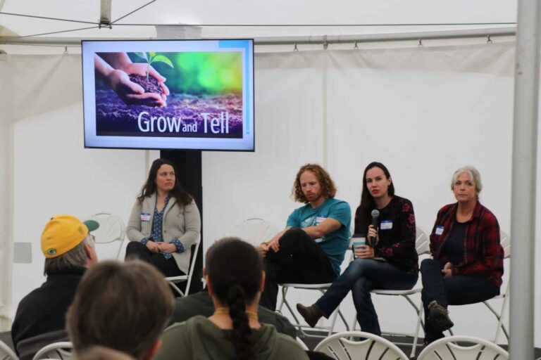 Grow and Tell panel discussion