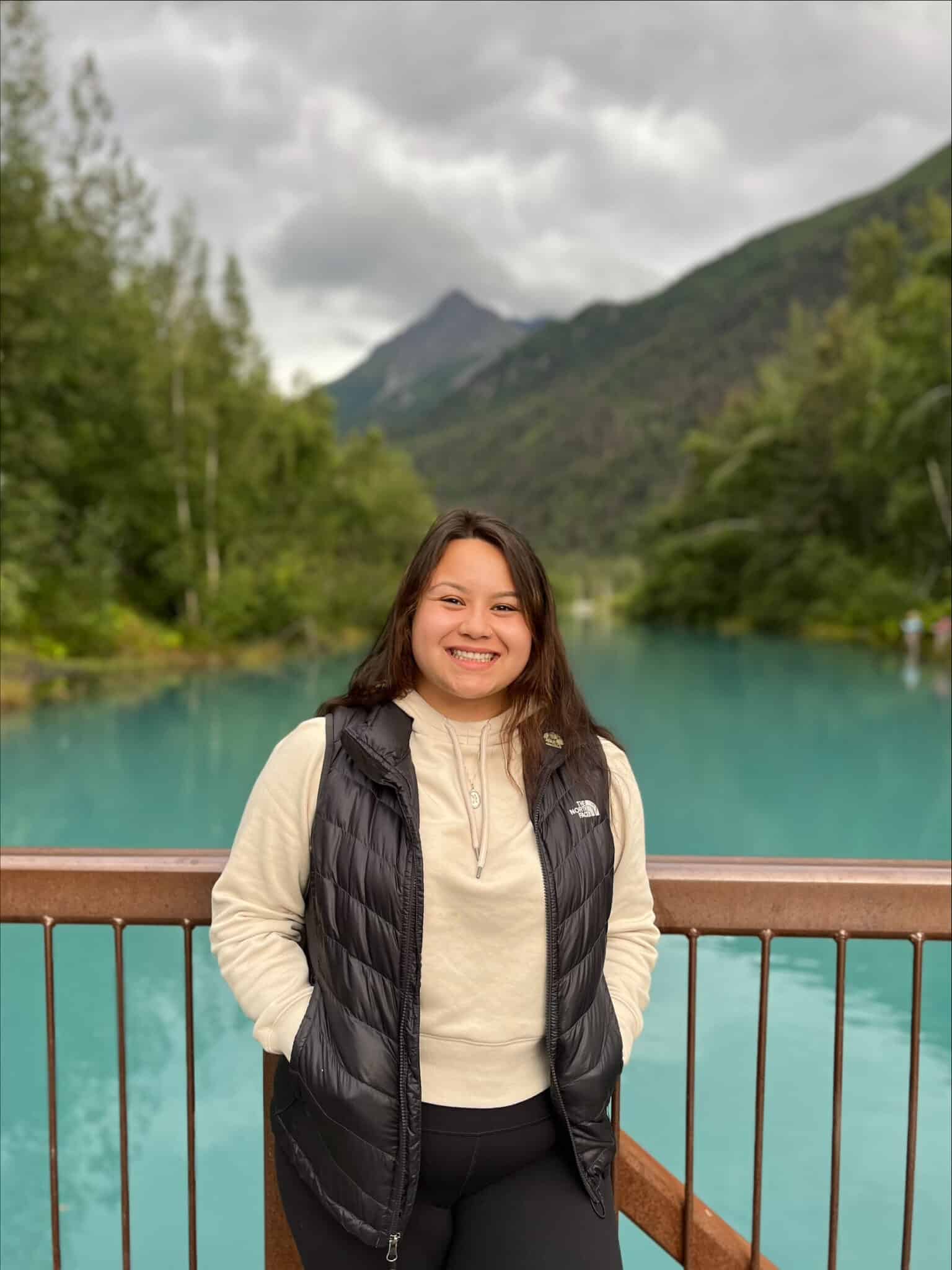 outdoors portrait of Makani Zaima